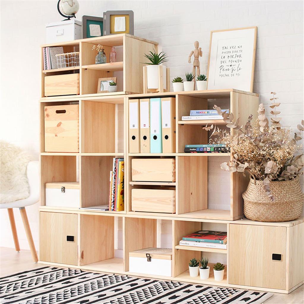 Calaixeres modulars fusta pi