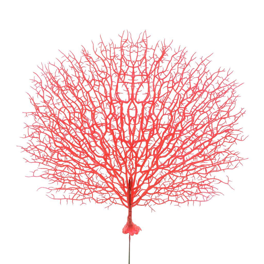 CORAL VERMELL DECORACI&Oacute; 46x43cm DECO HOME & GARDEN (1 UD)