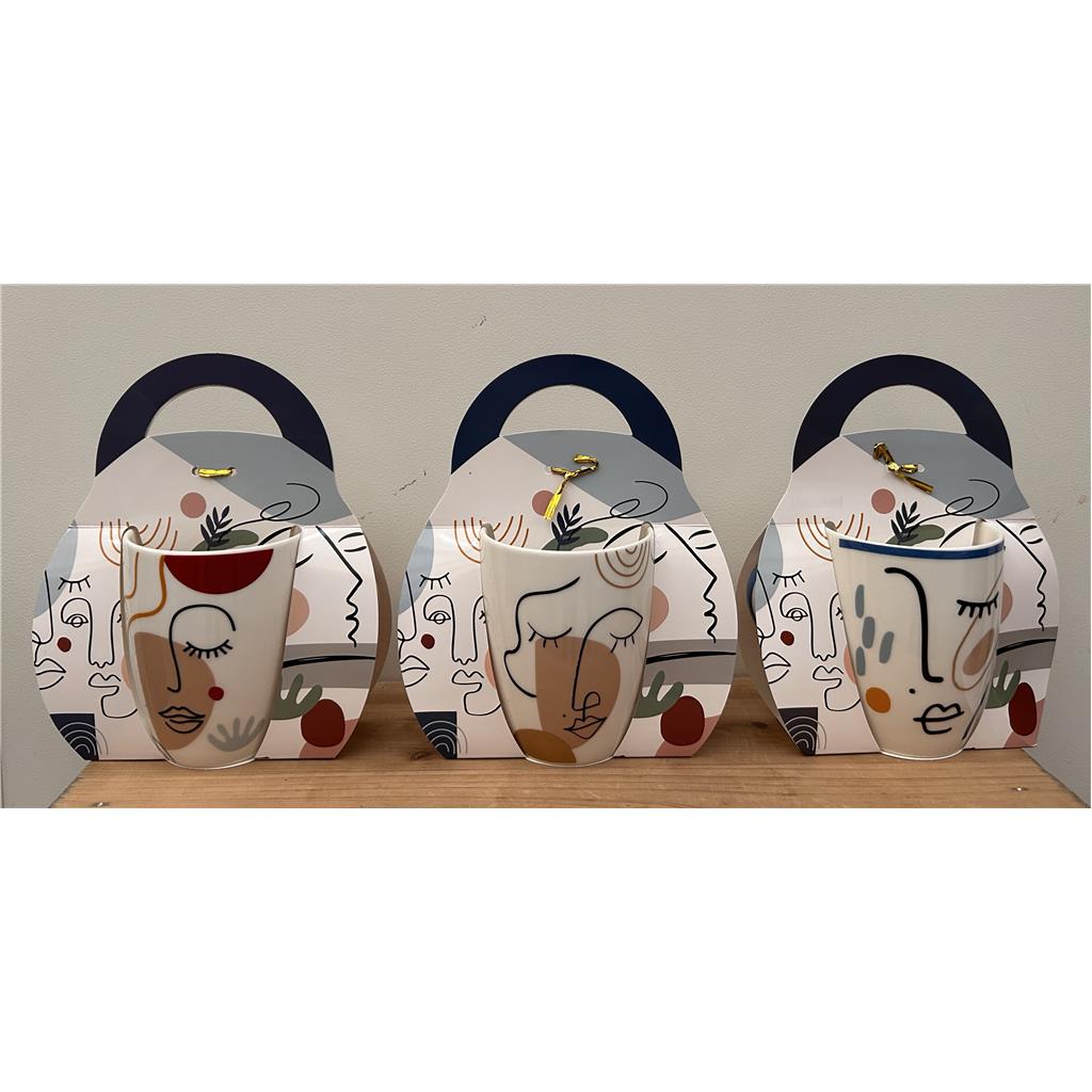TASSA CERAMICA 340ml MOD.CARES AMB CAPSA REGAL DH&G (1 UD)