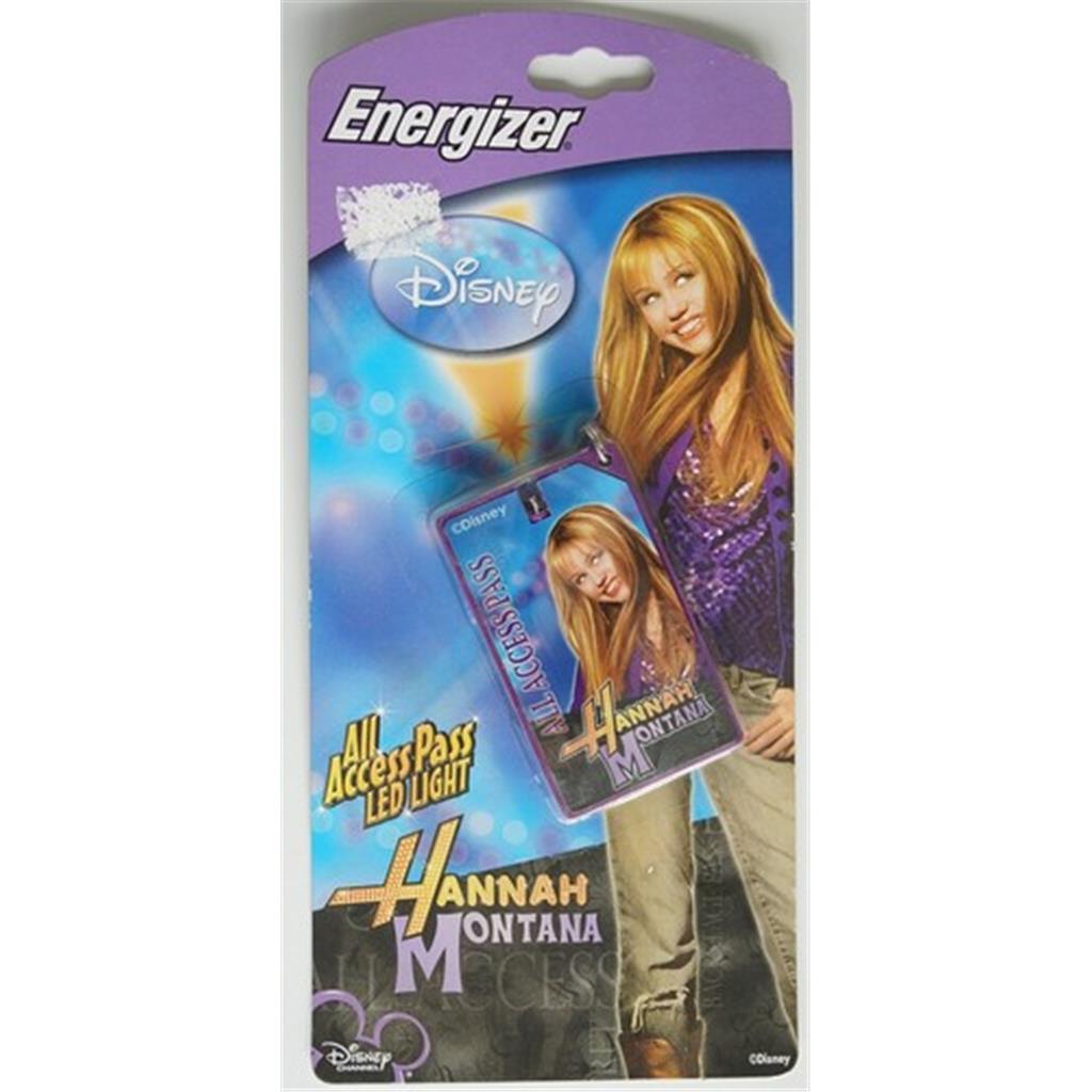 LINTERNA DISNEY HANNAH MONTANA ENERGIZER (1 UD)