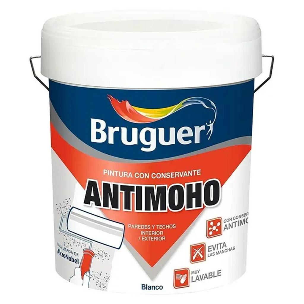 PINTURA ANTIMOHO FUNGICIDA MATE BLANC 4L BRUGUERREF.902000031 (1 UD)
