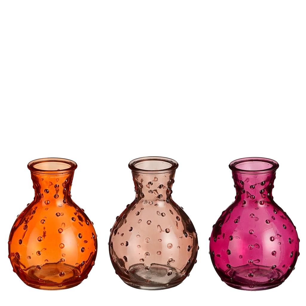 POTET VIDRE COLORS D.7cmxh10cm DH&G (1 UD)