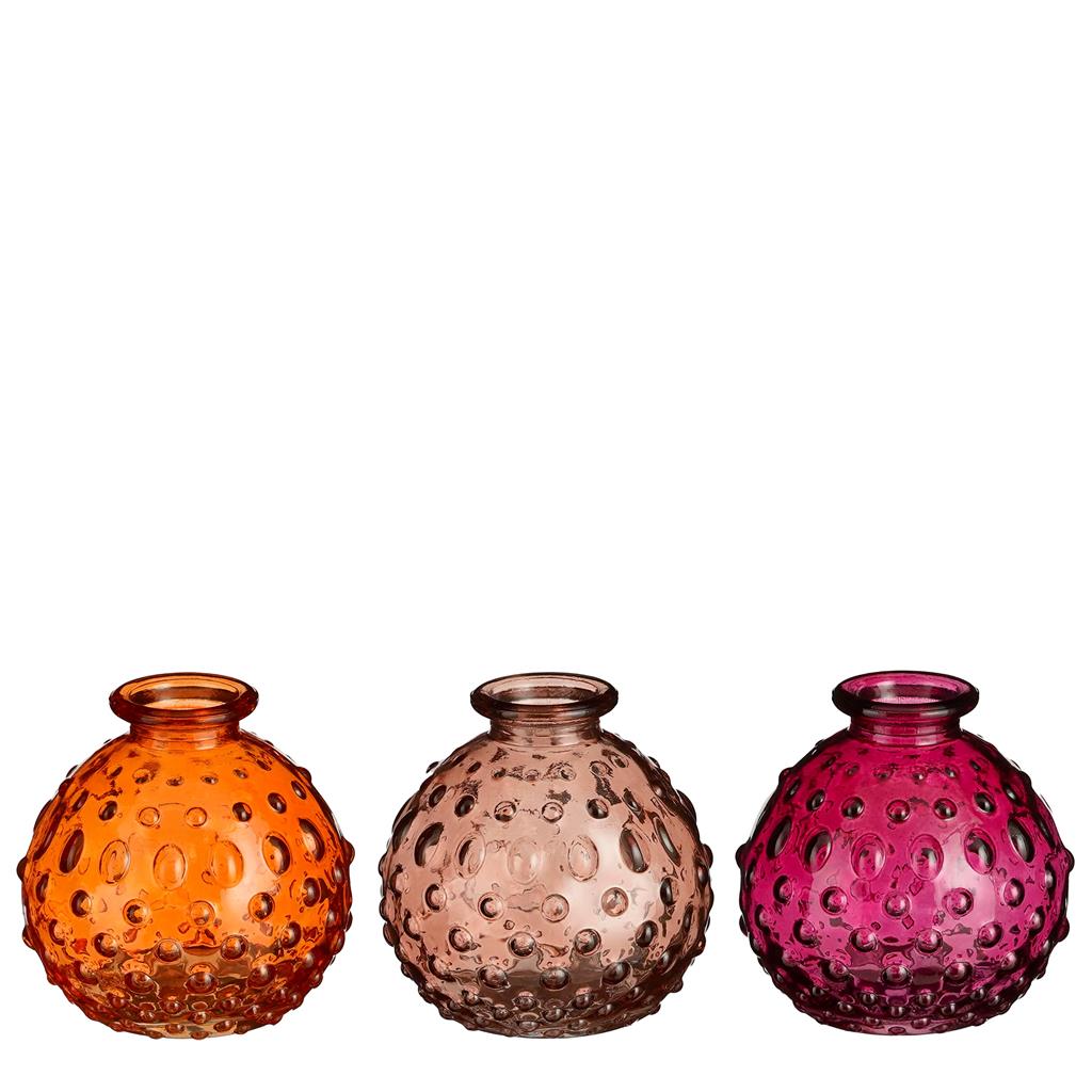 POTET VIDRE COLORS D.8.5cmxh8cm DH&G (1 UD)