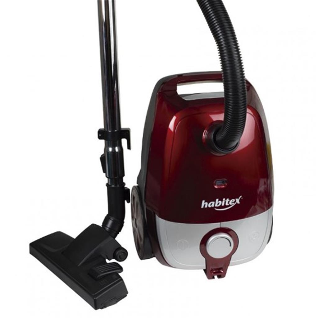 ASPIRADOR HABITEX MOD.HG6900 800w. AMB BOSSA FILTRE HEPA DIPOSIT 2.5lts Tubos met&aacute;licos (1 UD)