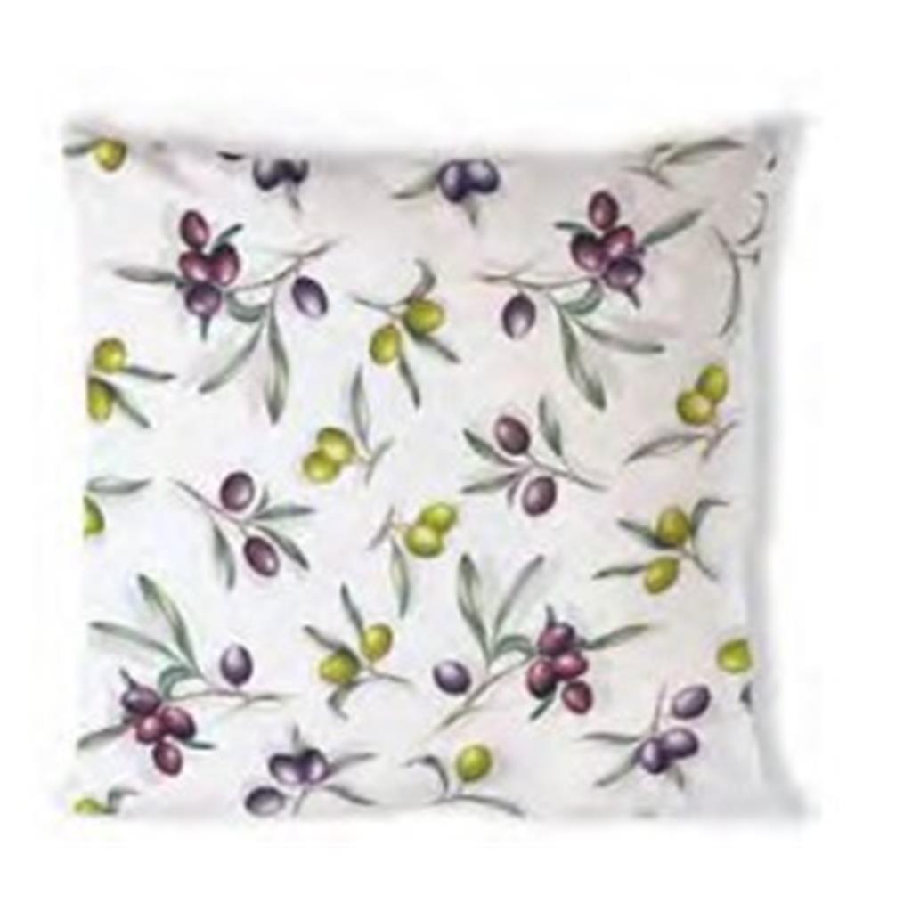 FUNDA COIXI 40x40cm MOD.DELICIOUS OLIVES AMBIENTE (1 UD)