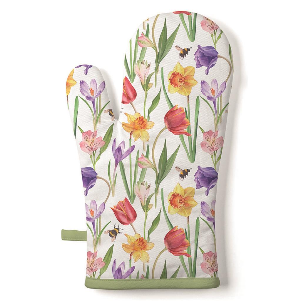 MANOPLA OVEN MITT MOD.FLOWERS IN SPRING AMBIENTE (1 UD)