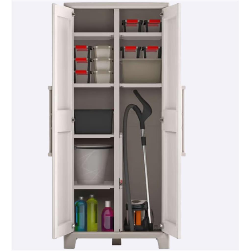 ARMARI EXTERIOR ESCOBERO MOD.GULLIVER CURVER KETER 80x44x182cm (1 UD)