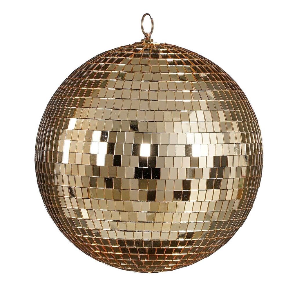 BOLA PENJANT MIRALL CHAMPAGNE Diam25cm  FOIMPEX (1 UD)