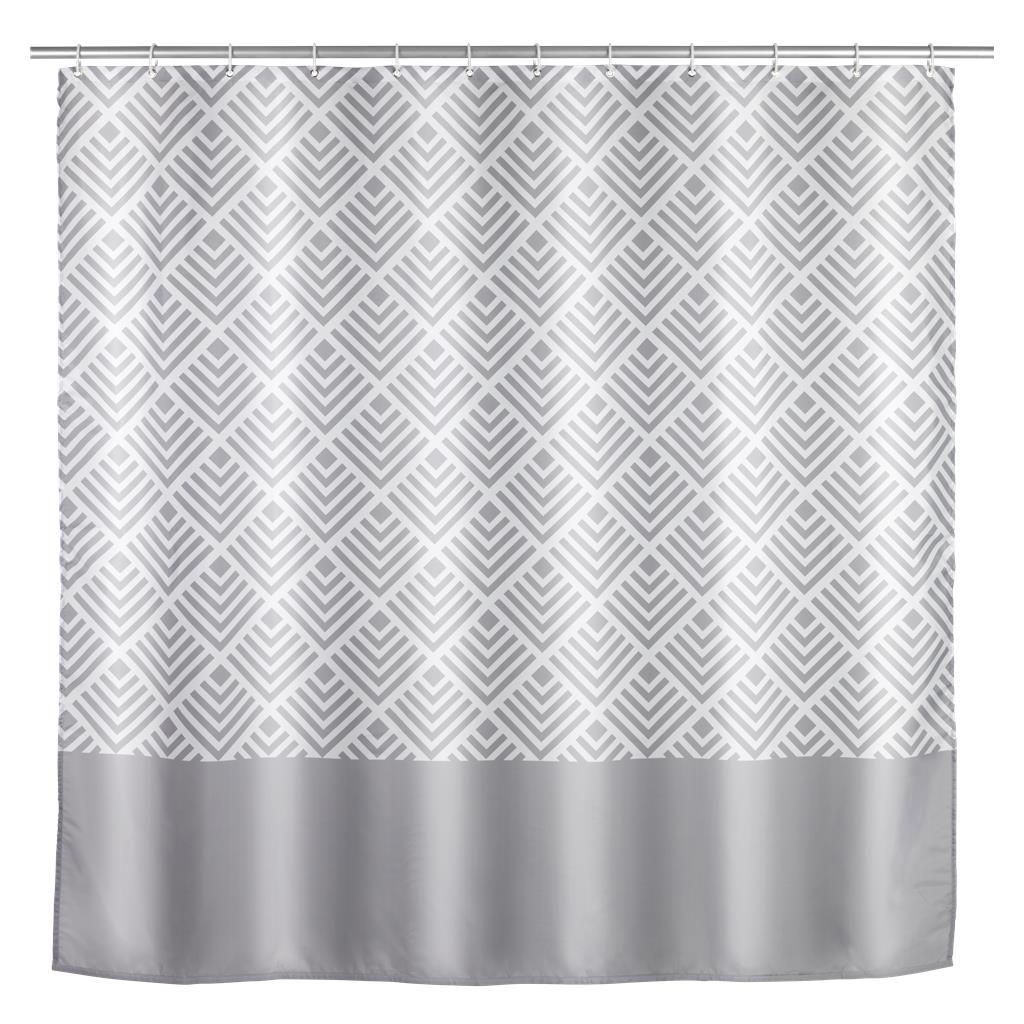 CORTINA DUTXA 180x200cm POLIESTER WENKO MOD.ECHO (1 UD)