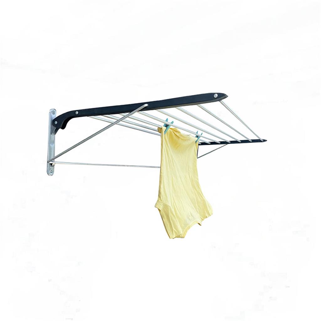 ESTENEDOR PARET PLEGABLE. ALUMINI/RESINA 80x50x26cm. (1 UD)