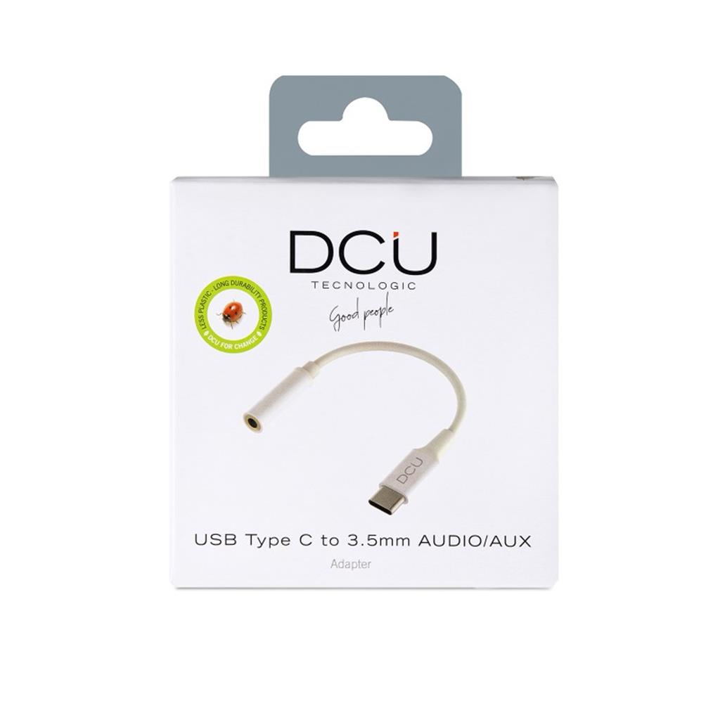 ADAPTADOR TIPUS C A AUDIO AUX DCU (1 UD)