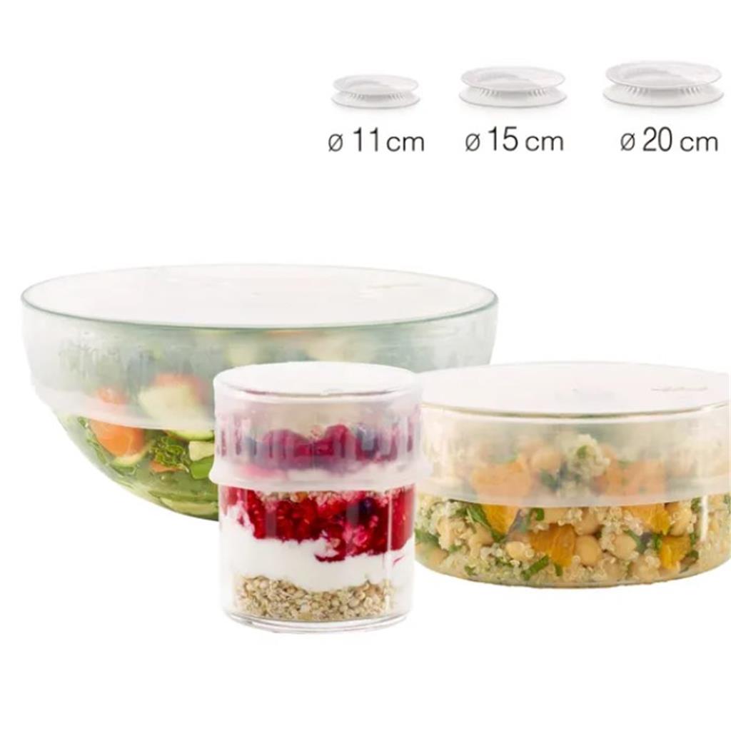 KIT 3 TAPES EXTENSIBLES Diam.11.5+15+20cms LEKUE (1 UD)