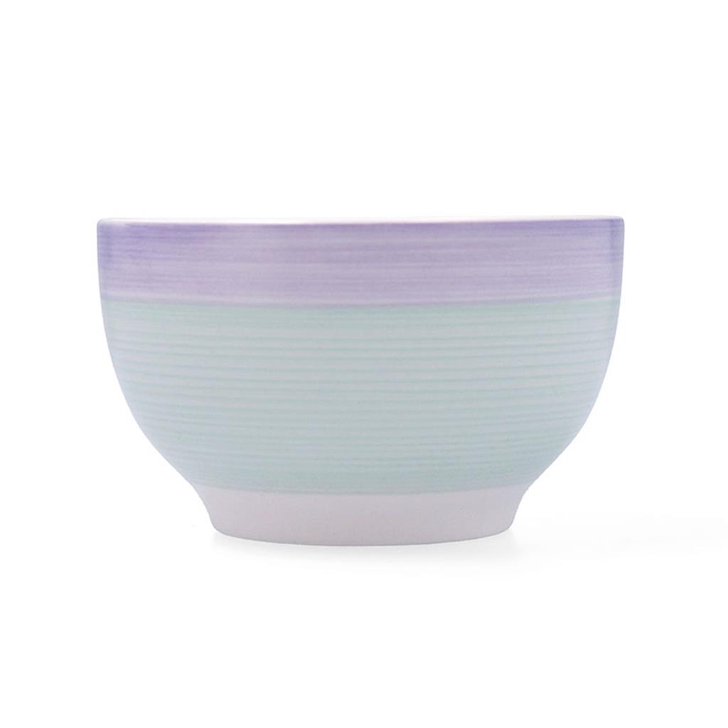 BOL CERAMICA Diam.14cm VERD MORAT MOD.KALEIDO QUID (1 UD)