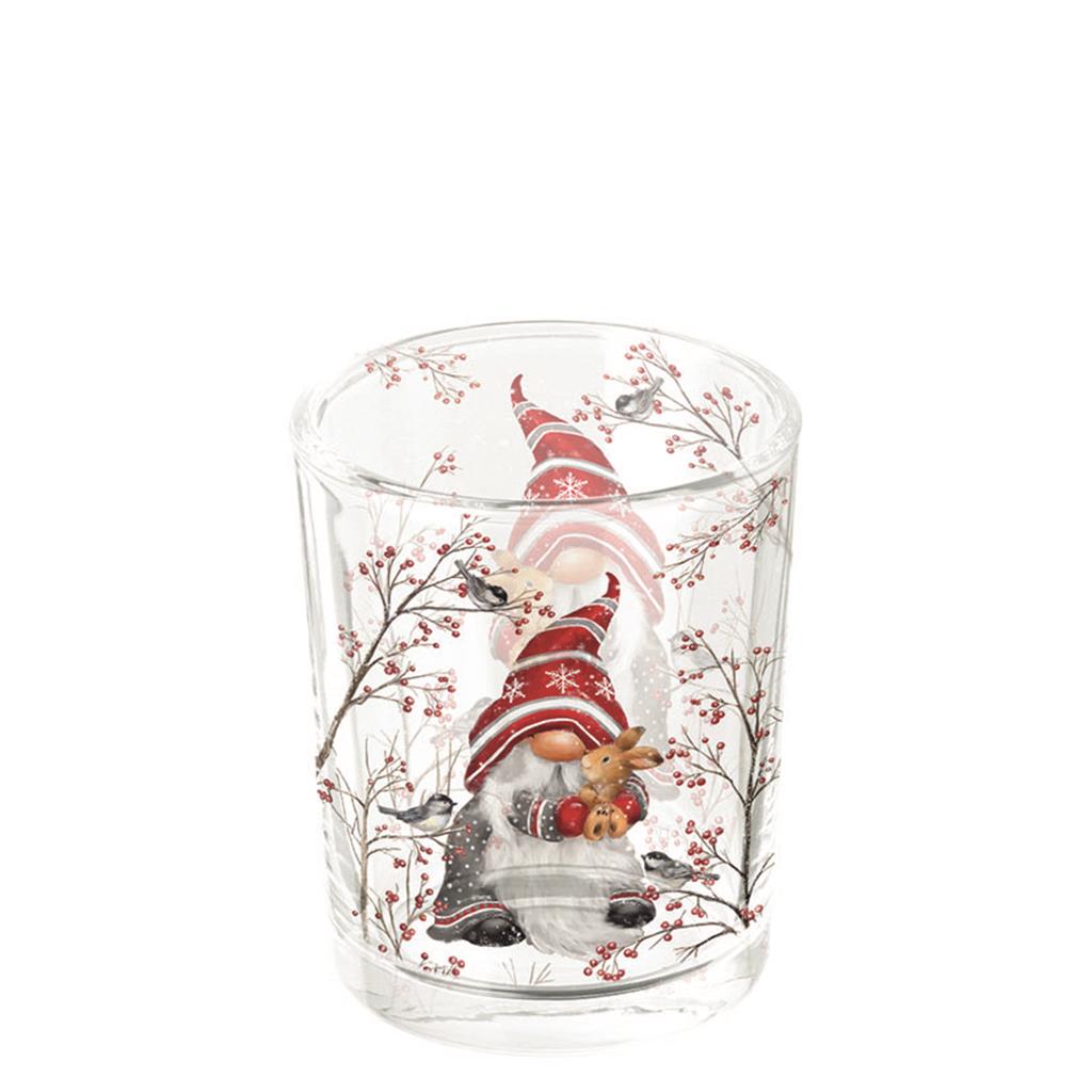TEA LIGHT HOLDER MOD.DWARF HUG AMBIENTE (1 UD)