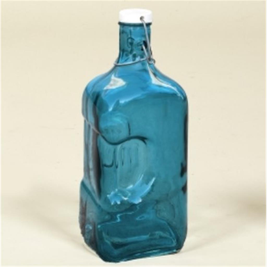AMPOLLA AIGUA 13xh32cm MOD.AQUA QUADRADA 2lts FOIMPEX (1 UD)