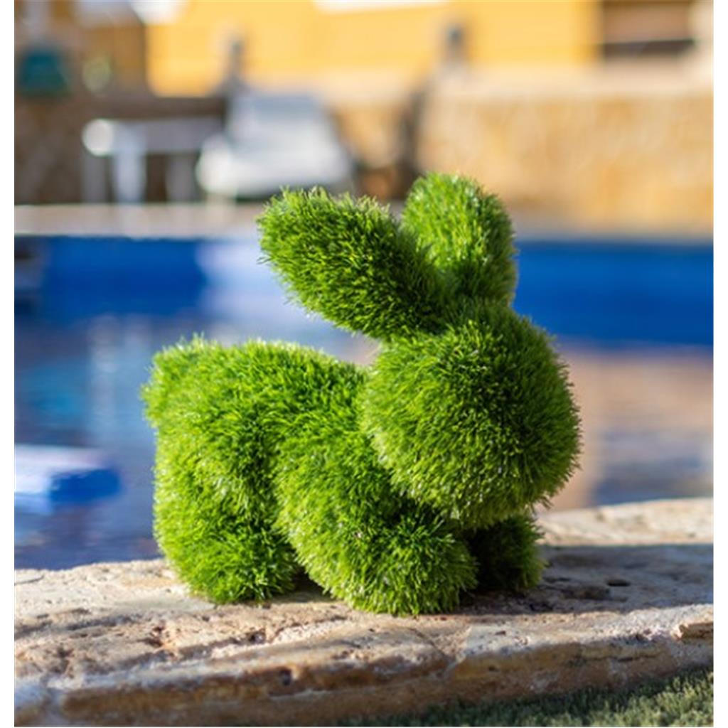 FIGURA AMB GESPA ARTIFICIAL MOD.CONILL 22x40x30cm FAURA (1 UD)