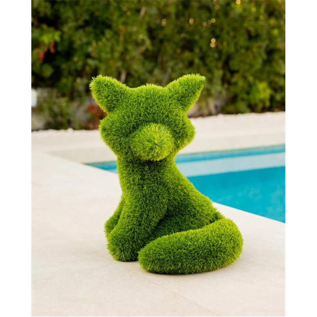 FIGURA AMB GESPA ARTIFICIAL MOD.ZORRO/GUINEU 42xH50x44cm FAURA (1 UD)