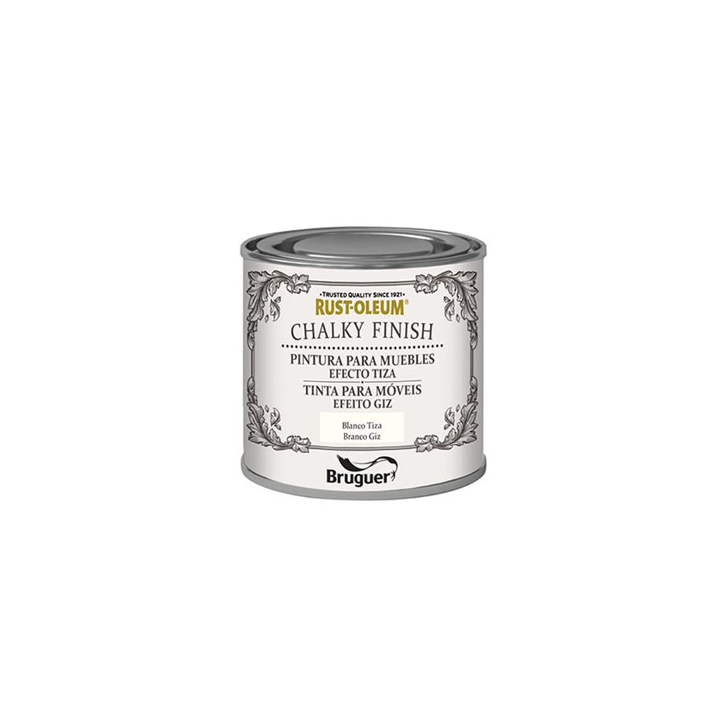 PINTURA CHALKY FINISH BRUGUER BLANCO TIZA 125ml (1 UD)