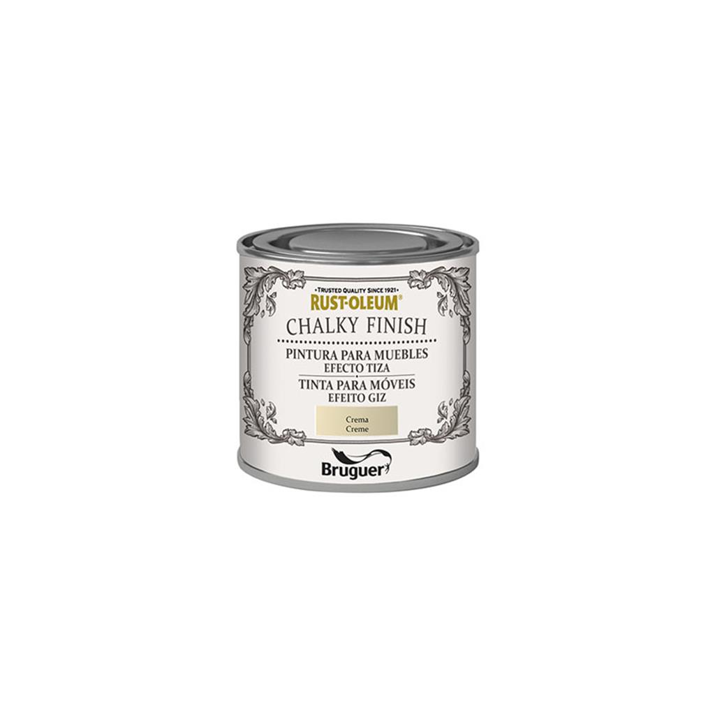 PINTURA CHALKY FINISH BRUGUER CREMA 125ml (1 UD)