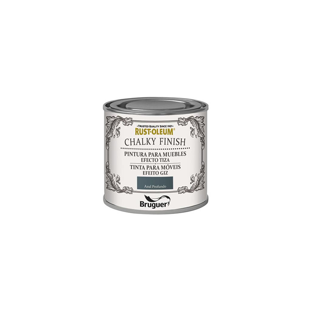 PINTURA CHALKY FINISH BRUGUER AZUL PROFUNDO 125ml (1 UD)
