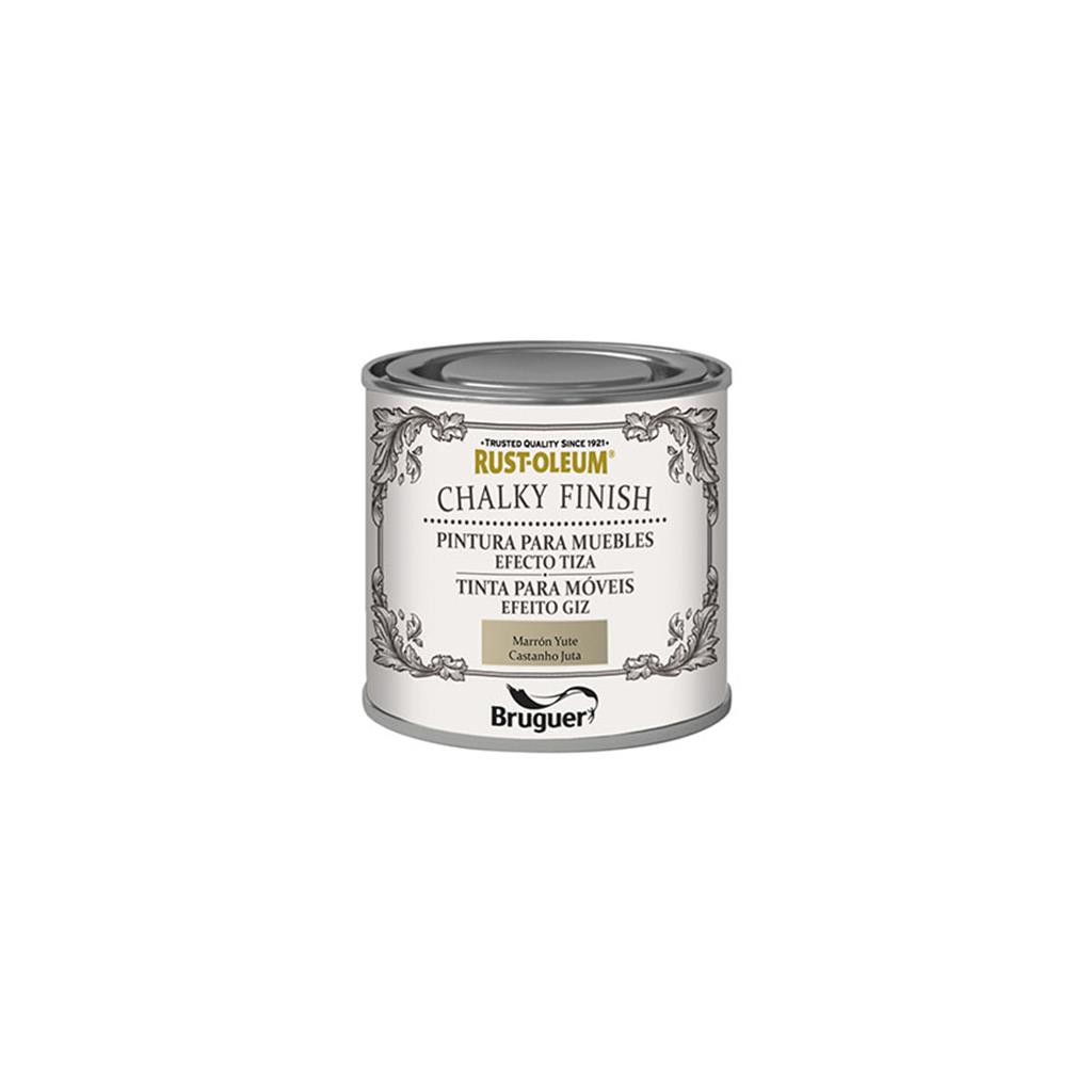 PINTURA CHALKY FINISH BRUGUER MARRON YUTE 125ml (1 UD)