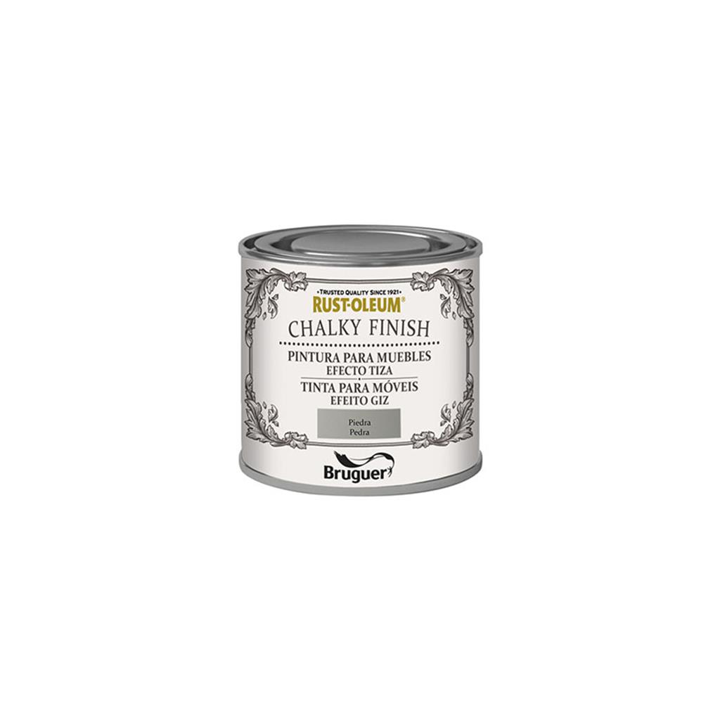 PINTURA CHALKY FINISH BRUGUER PIEDRA 125ml (1 UD)