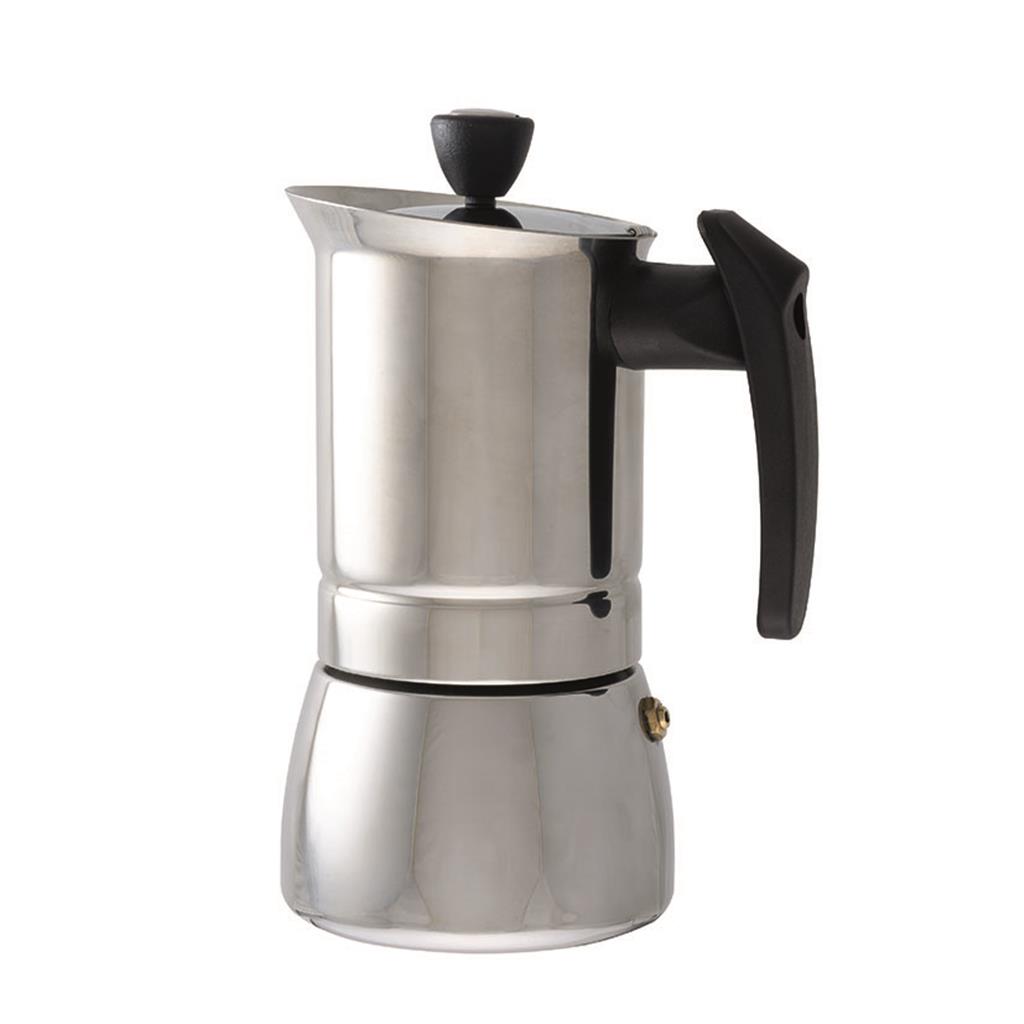 CAFETERA HABITEX MOD.STEEL INDUCTION 9 TASSES APTE PER TOT TIPUS CUINES (1 UD)