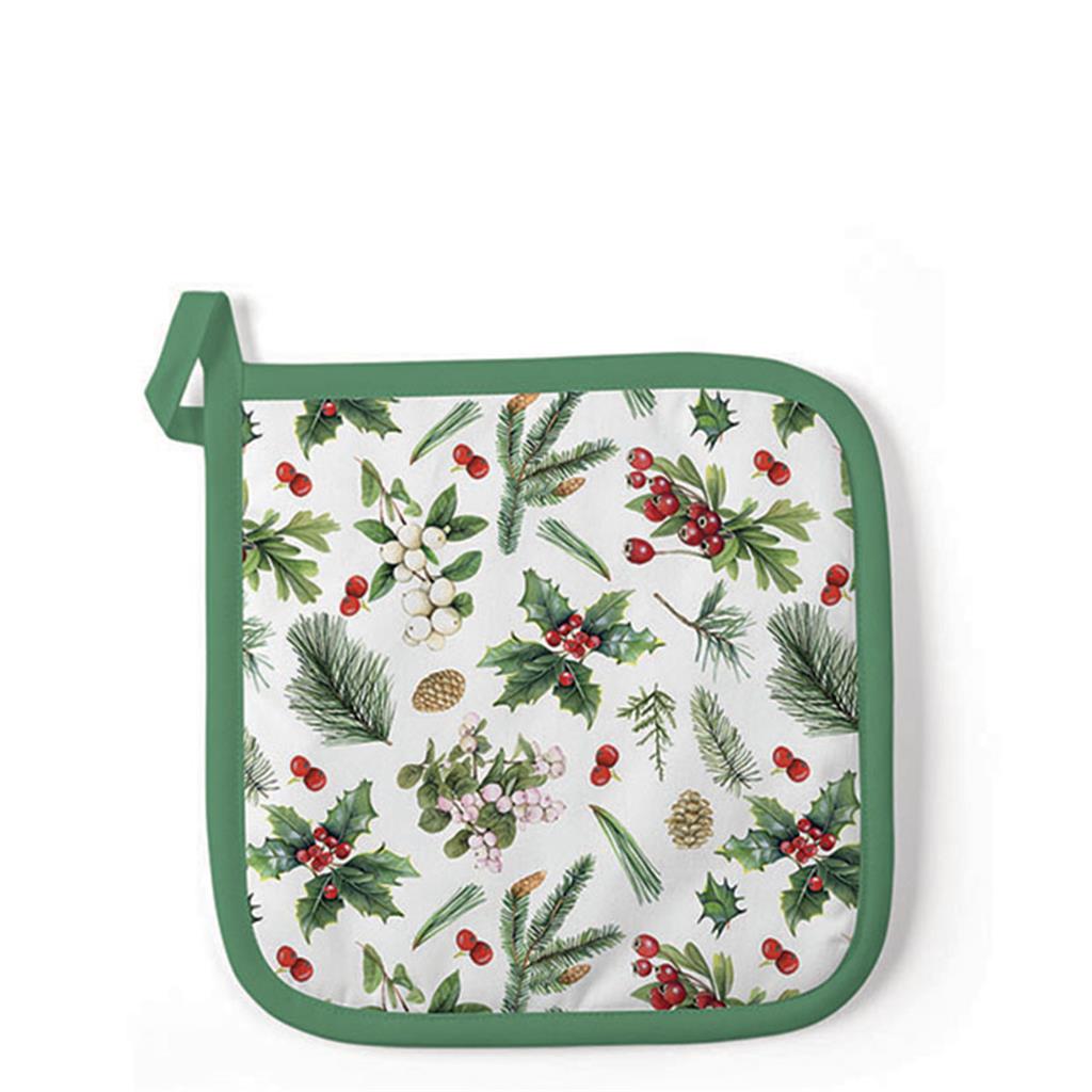 MANOPLA 20X20 cm SERIE WINTER GREENERY (1 UD)