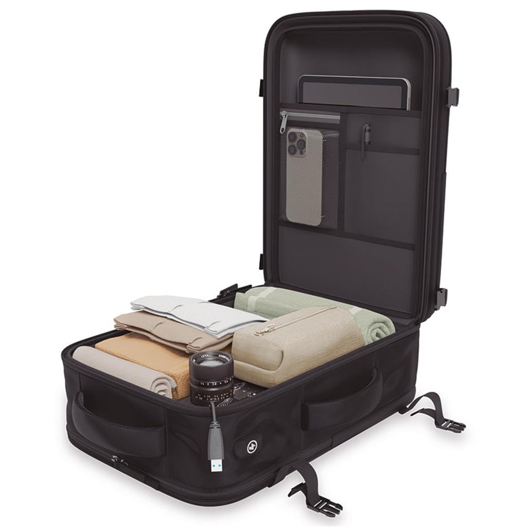 MOTXILLA DE VIATGE NUMADA MOD.EXPLORER BACKPACK NEGRA (1 UD)