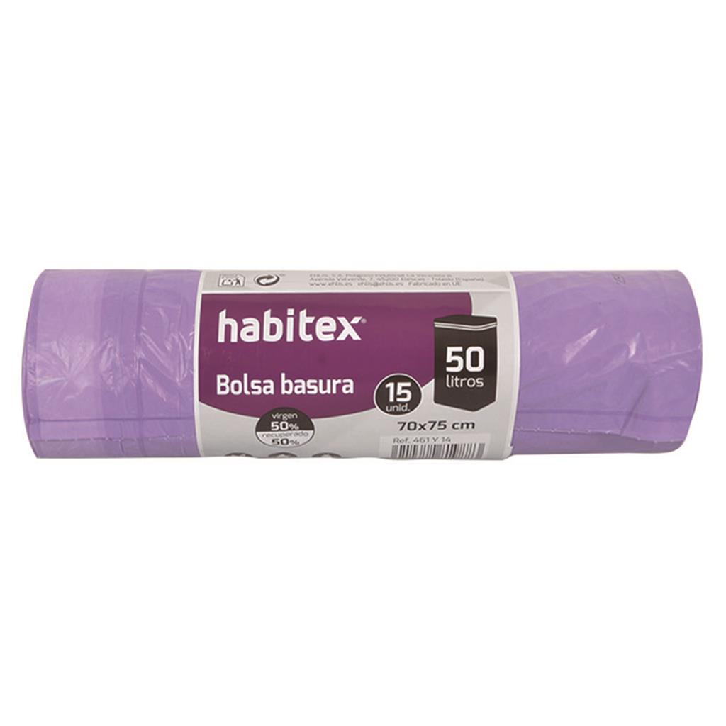BOSSA BASURA PERFUMADA 70x75cm 50lts 15uds (1 UD)
