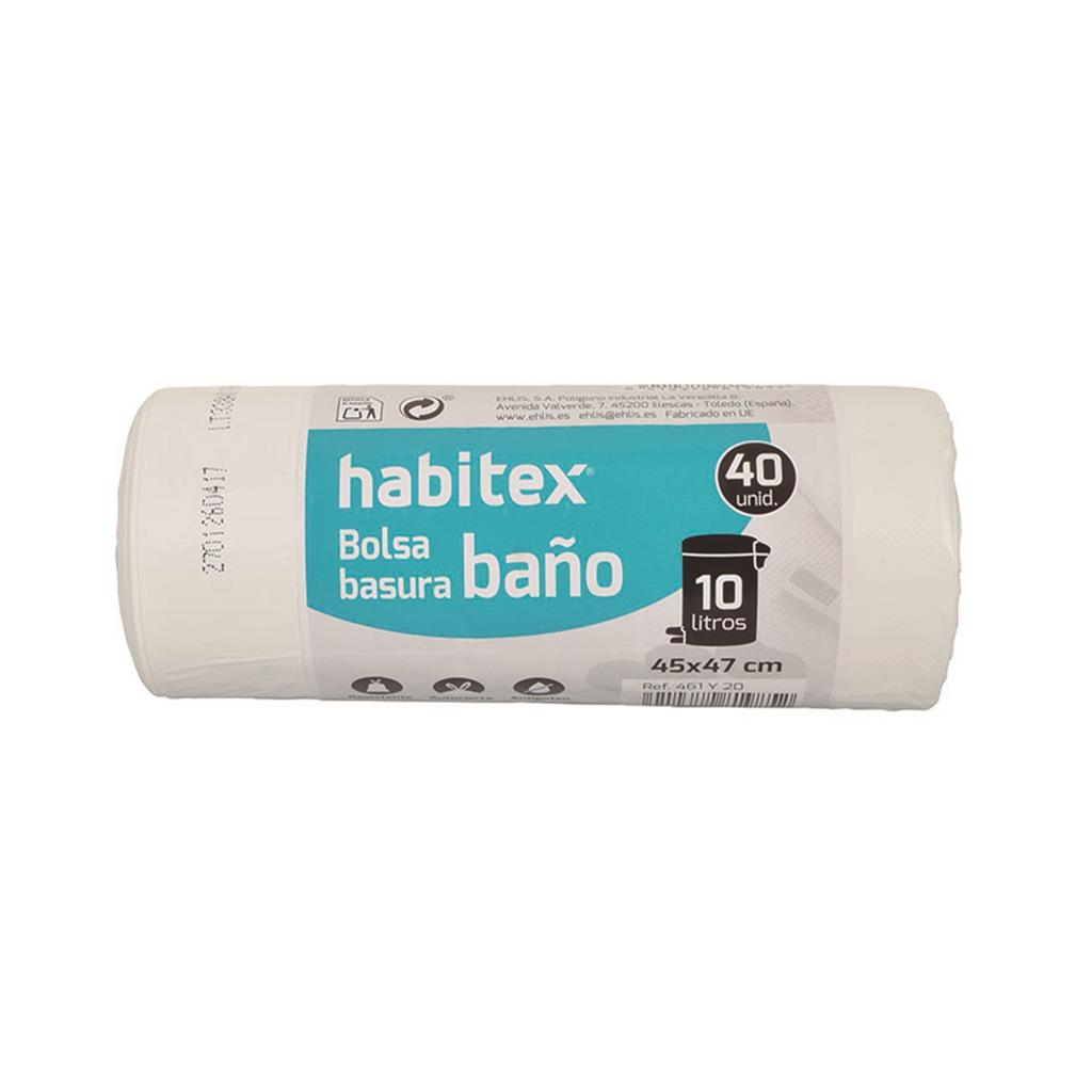BOSSA BASURA PER BANY PERFUMADES 45x47 10lts 40uds (1 UD)