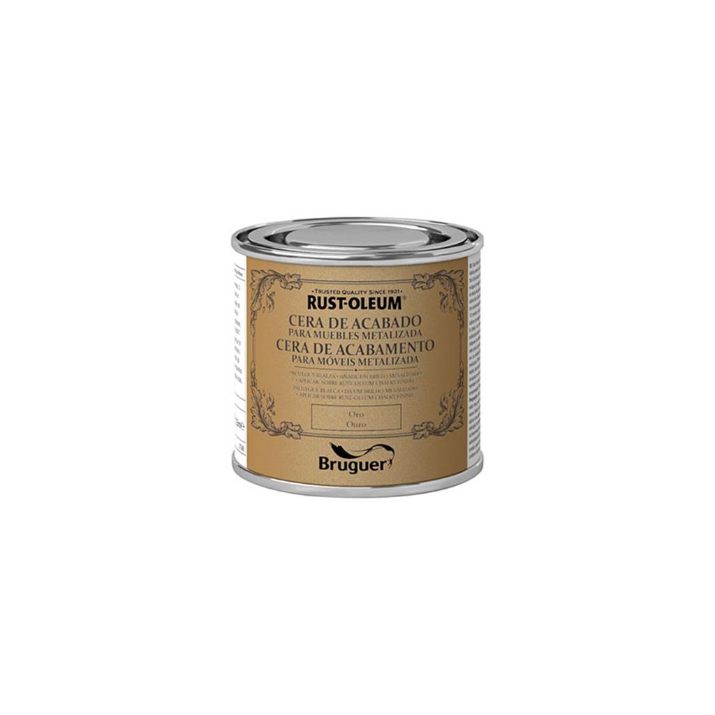 PINTURA CHALKY FINISH BRUGUER CERA MOBLES ORO 125ml (1 UD)