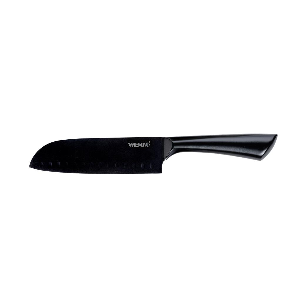 GANIVET MOD.SANTOKU ACE FULLA 17,5cm NEGRE BO WENKO (1 UD)