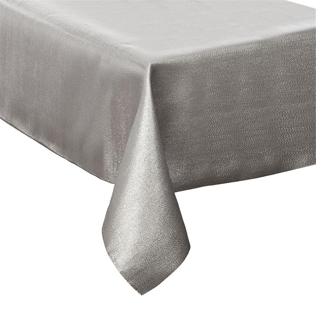 ESTOVALLES POLIESTER PLATA 140x240 cm. (1 UD)