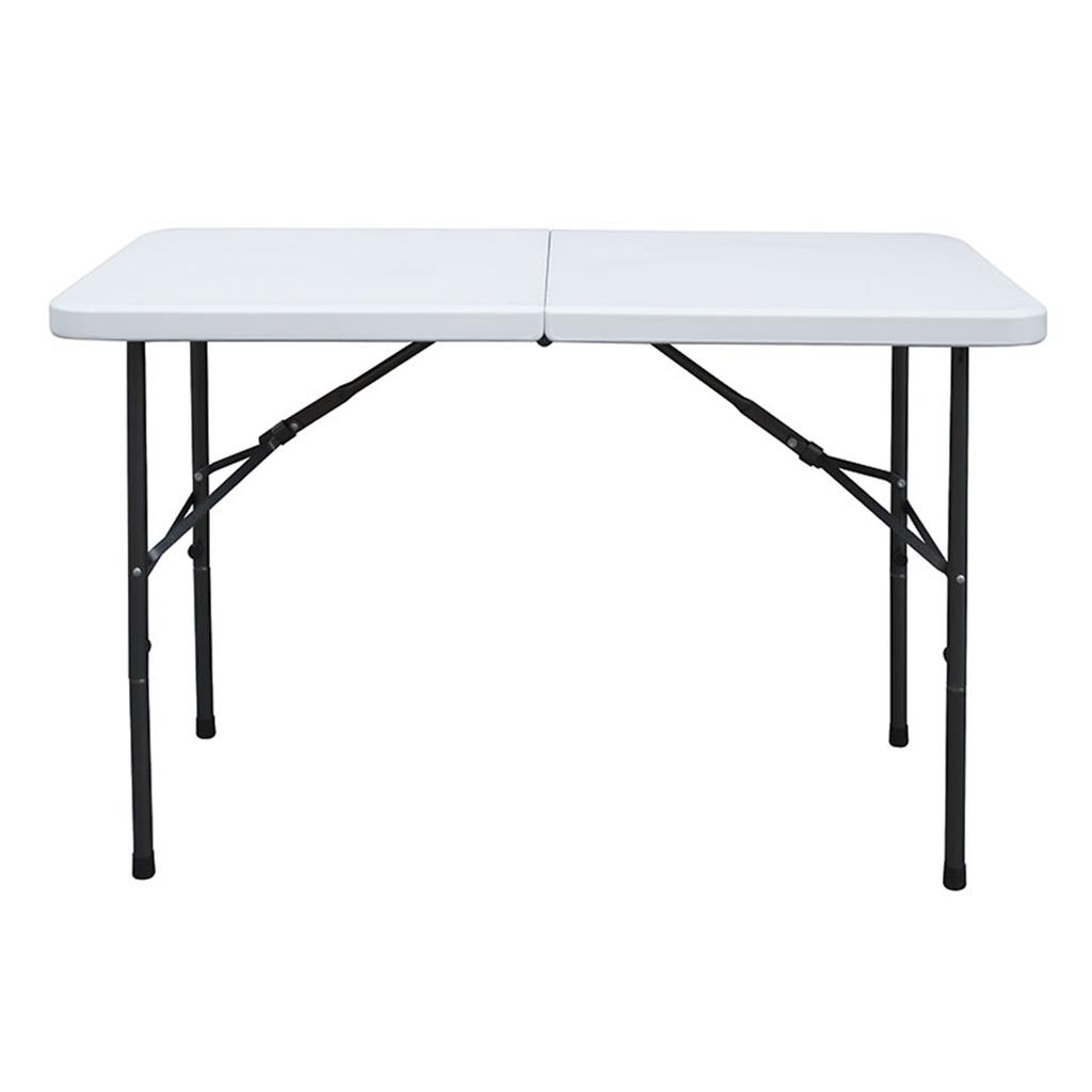 TAULA PLEGABLE ESTRUCTURA METAL.LICA I POLIETILE 120x59xh72 cm (1 UD)