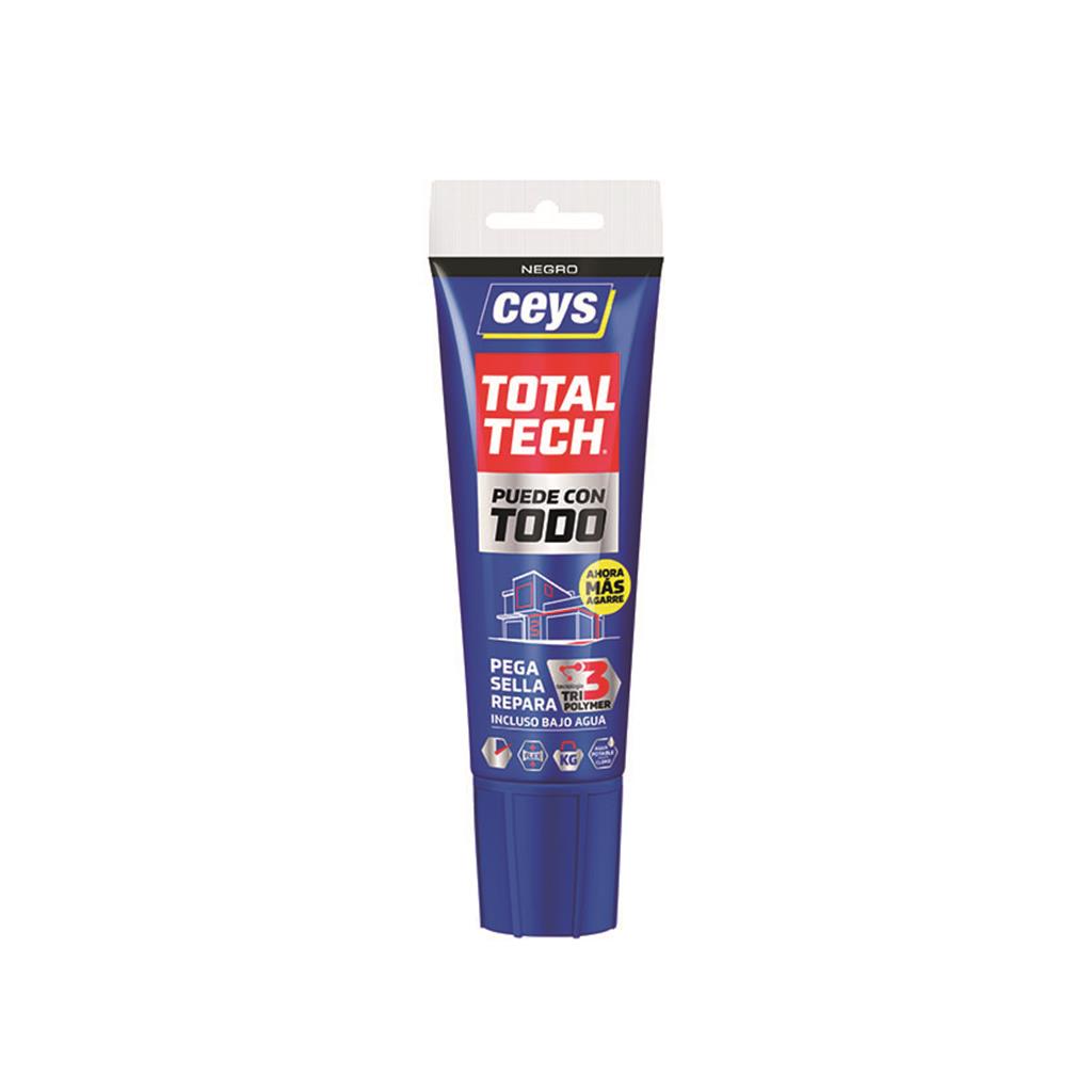 ADHESIU SELLADOR CEYS TOTALTECH NEGRE TUB 125ml (1 UD)