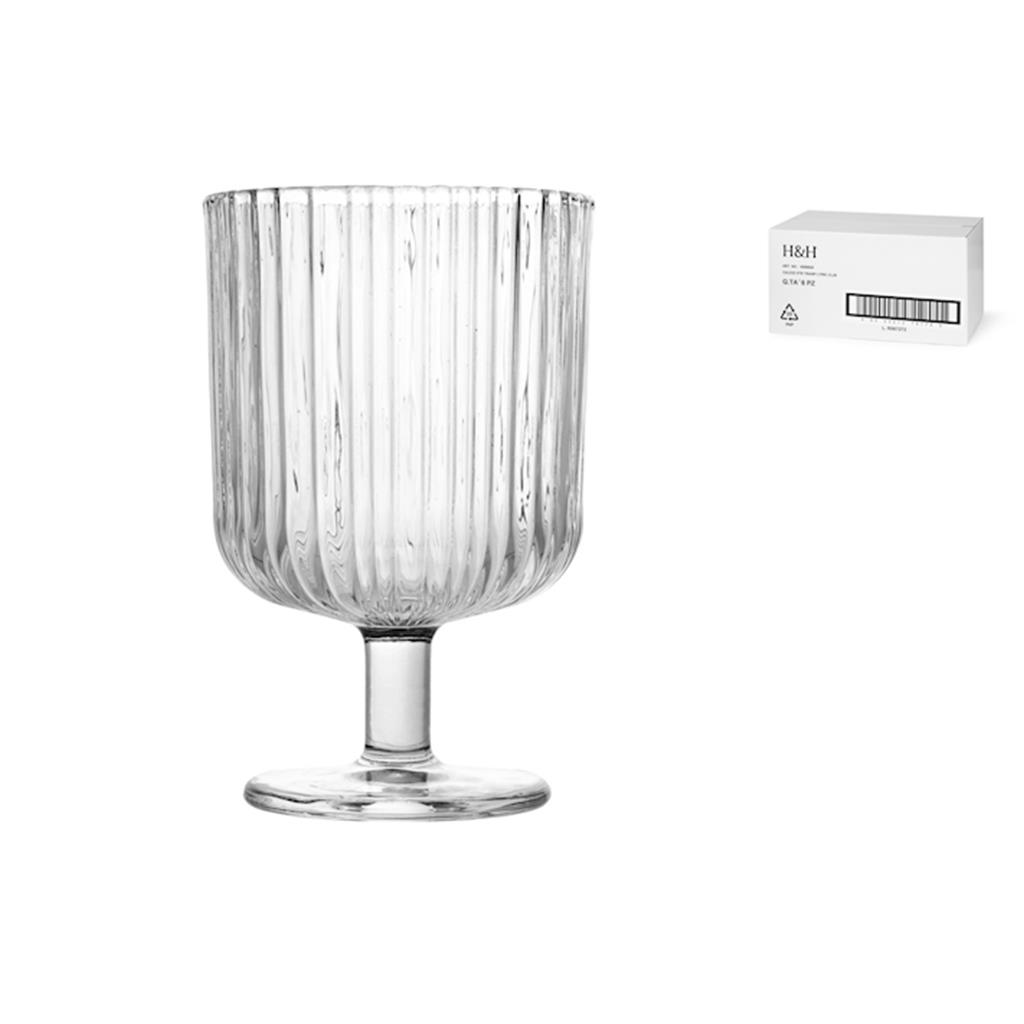 COPA VIDRE TRANSPARENT MOD.LYRIC 26cl PENGO (CX de 6 UD)