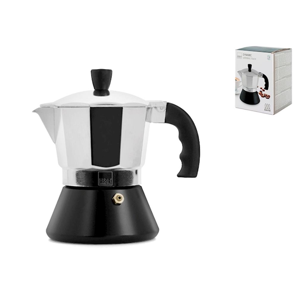 CAFETERA ALUMINI PENGO MOD.DYNAMIC 3 TASSES (1 UD)