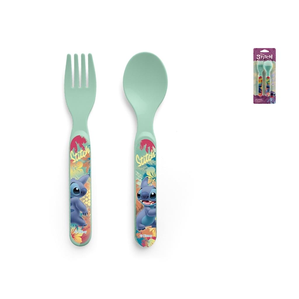 JOC COBERTS INFANTIL MOD.STITCH HAWAII CULLERA-FORQUILLA (1 CJ)