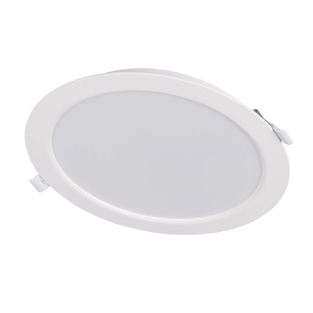 DOWNLIGHT RODO BLANC LED EMPOTRABLE MOD.OPORTO II DUOLEC 18w  LLUM CALIDA 6500K (1 UD)
