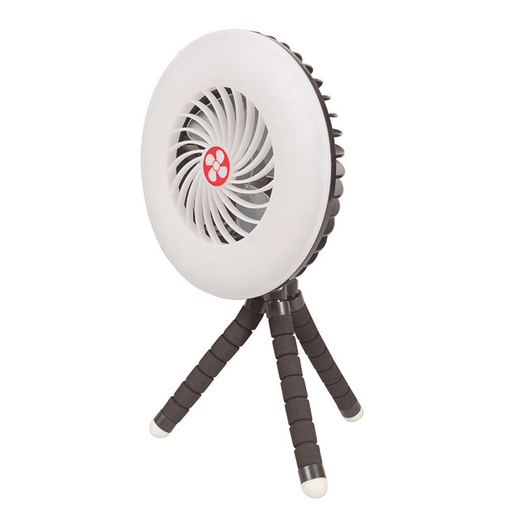MINIVENTILADOR DE SOSTRE PORTATIL AMB CARREGA SOLAR MOD.V30 HABITEX CONEXIO USB C O PANEL SOLAR (1 UD)