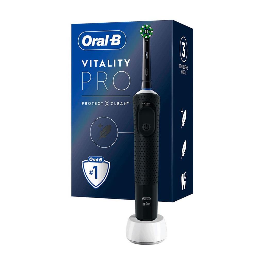 RASPALL DENTAL ELECTRIC ORAL B PRO VITALITY NEGRE (1 UD)