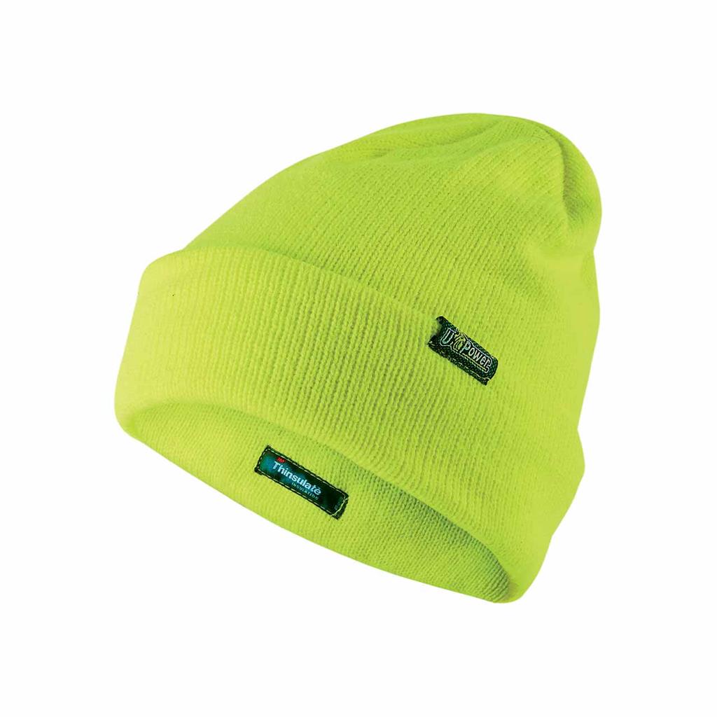 GORRO U-POWER THINSULATE MOD.ONE YELLOW FLUO (1 UD)