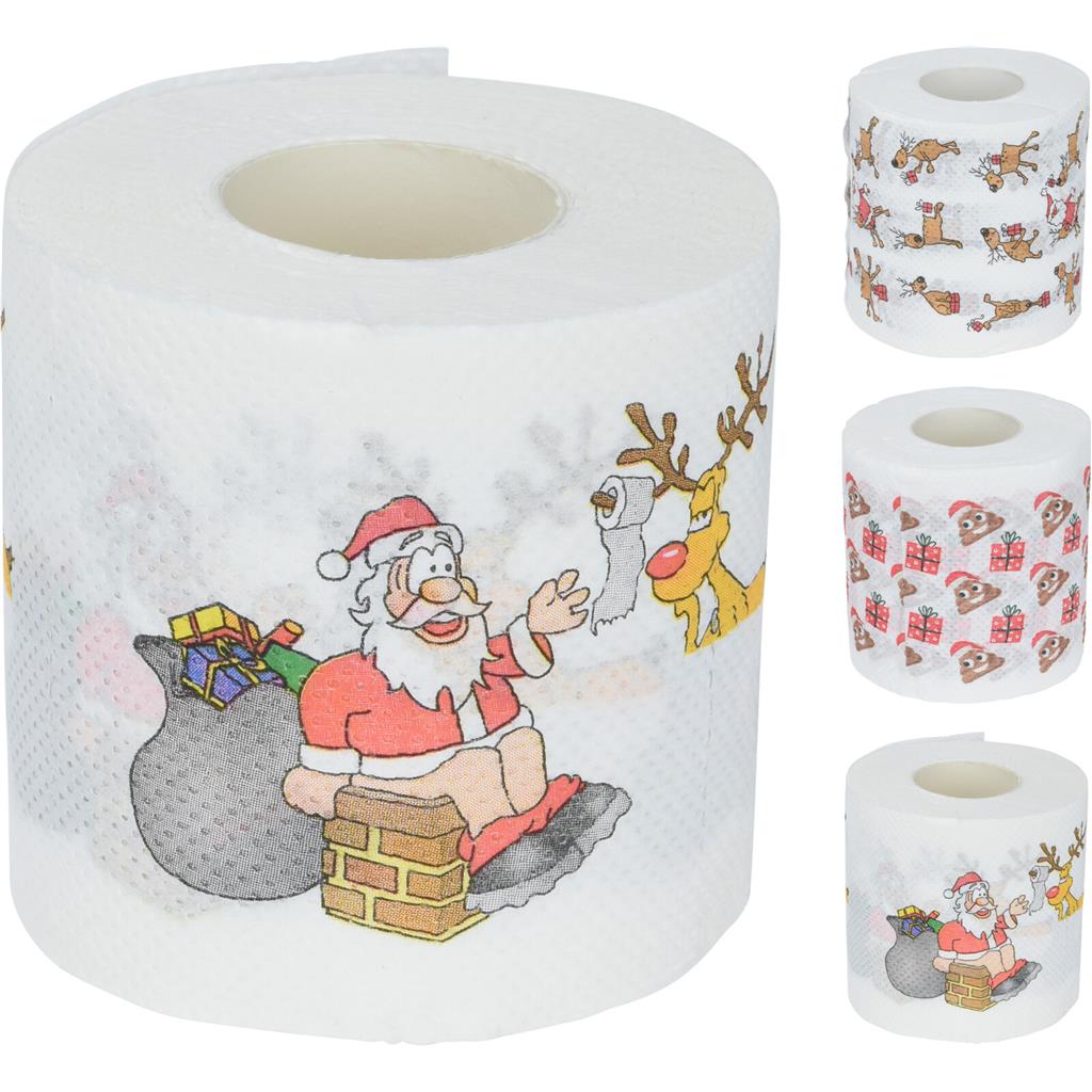 PAPER HIGIENIC MOTIUS NADALENCS 30mts 3ASS DECO HOME & GARDEN (1 PQ)