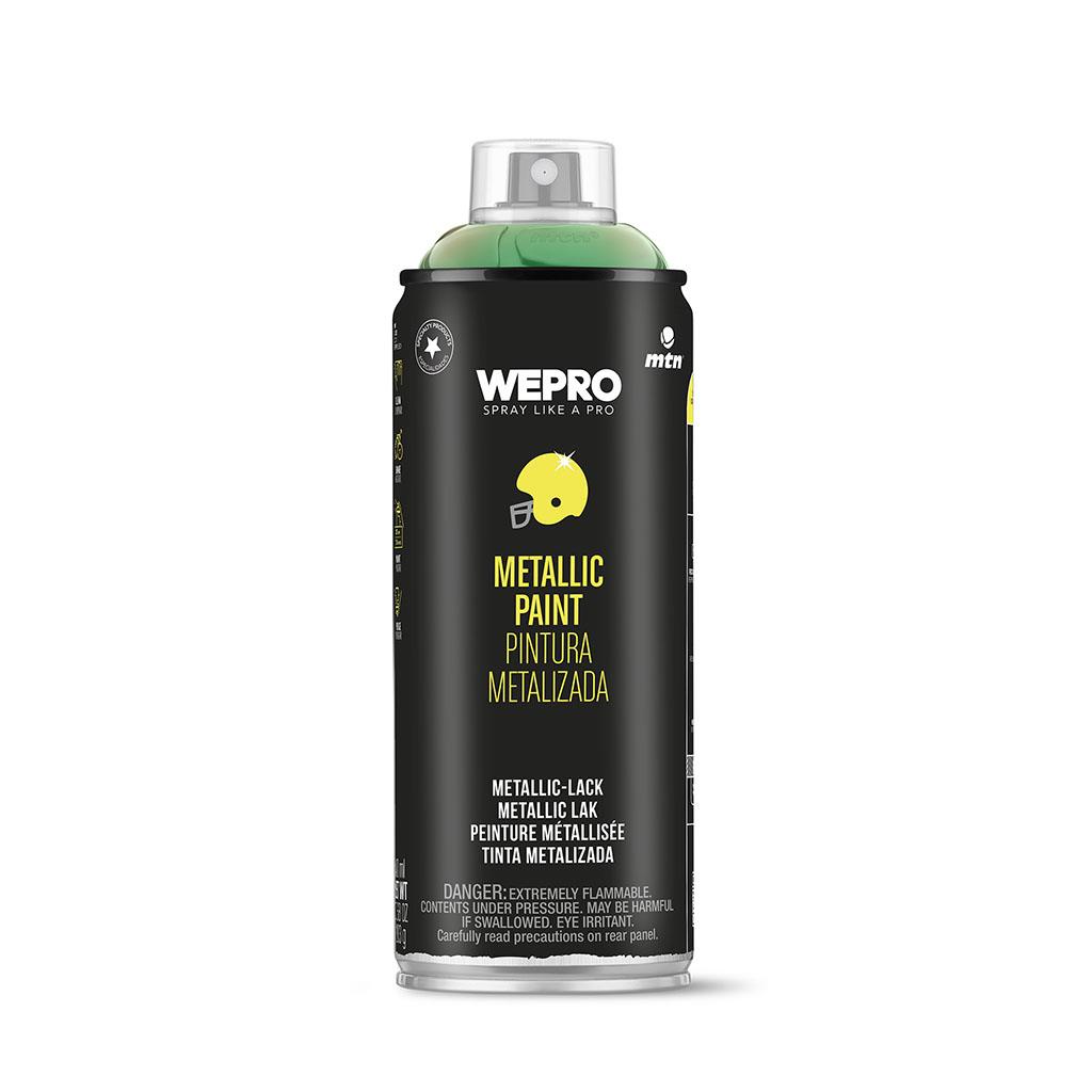 SPRAI PINTURA MONTANA PRO METAL.LICA VERDA R-6035 400ml (1 UD)