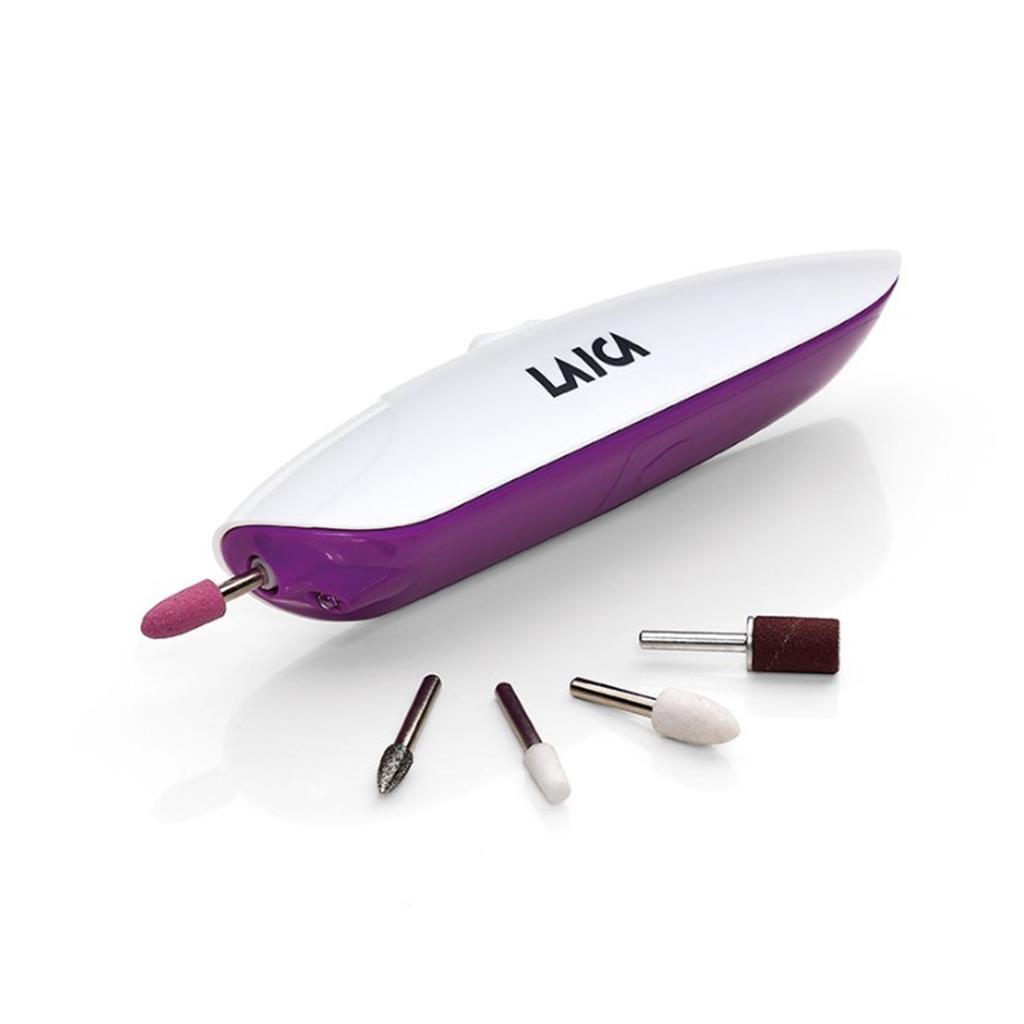 SET MANICURA/PEDICURA LAICA AMB 5 ACCESSORIS (1 UD)