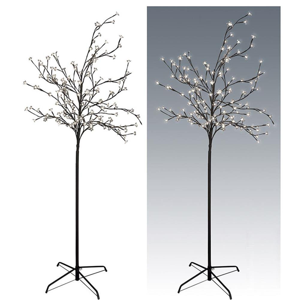 ARBRE NADALENC 150cm AMB 120 FLORS LED LLUM MULTICOLOR (1 UD)
