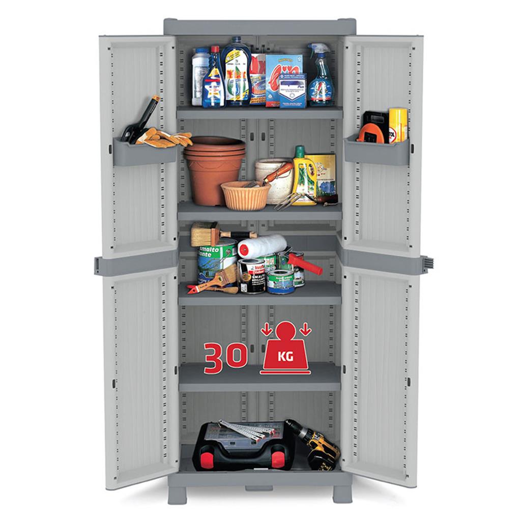 ARMARI RESINA TERRY MOD.WAVEBASE 2700 4 estantes. 70x44x182h. (1 UD)