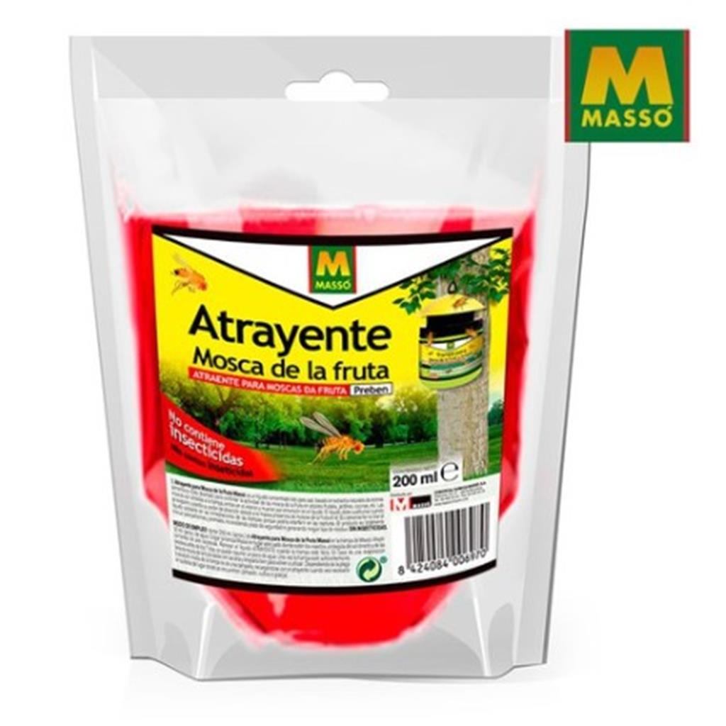 ATRAIENT CONCENTRAT A BASE D'EXTRACTES NATURALS MOSCA DE LA FRUITA MASSO 200ml (1 UD)
