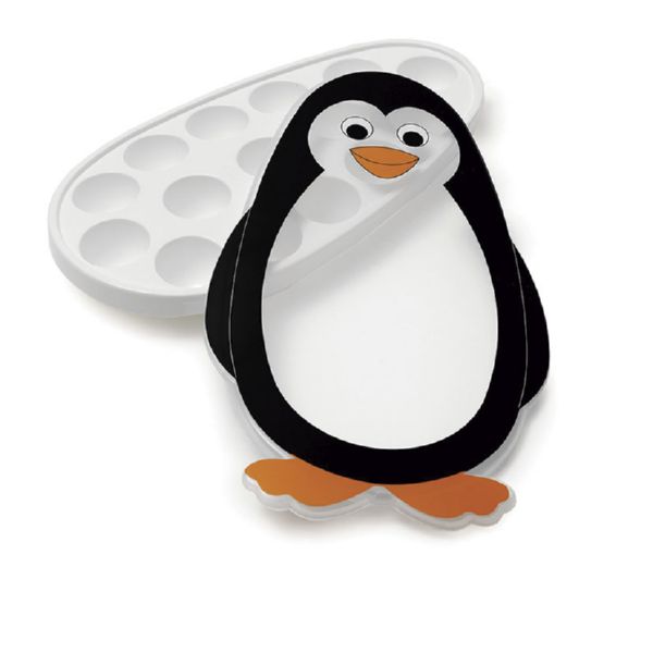 Bandeja cubitos Pingüino con tapa
